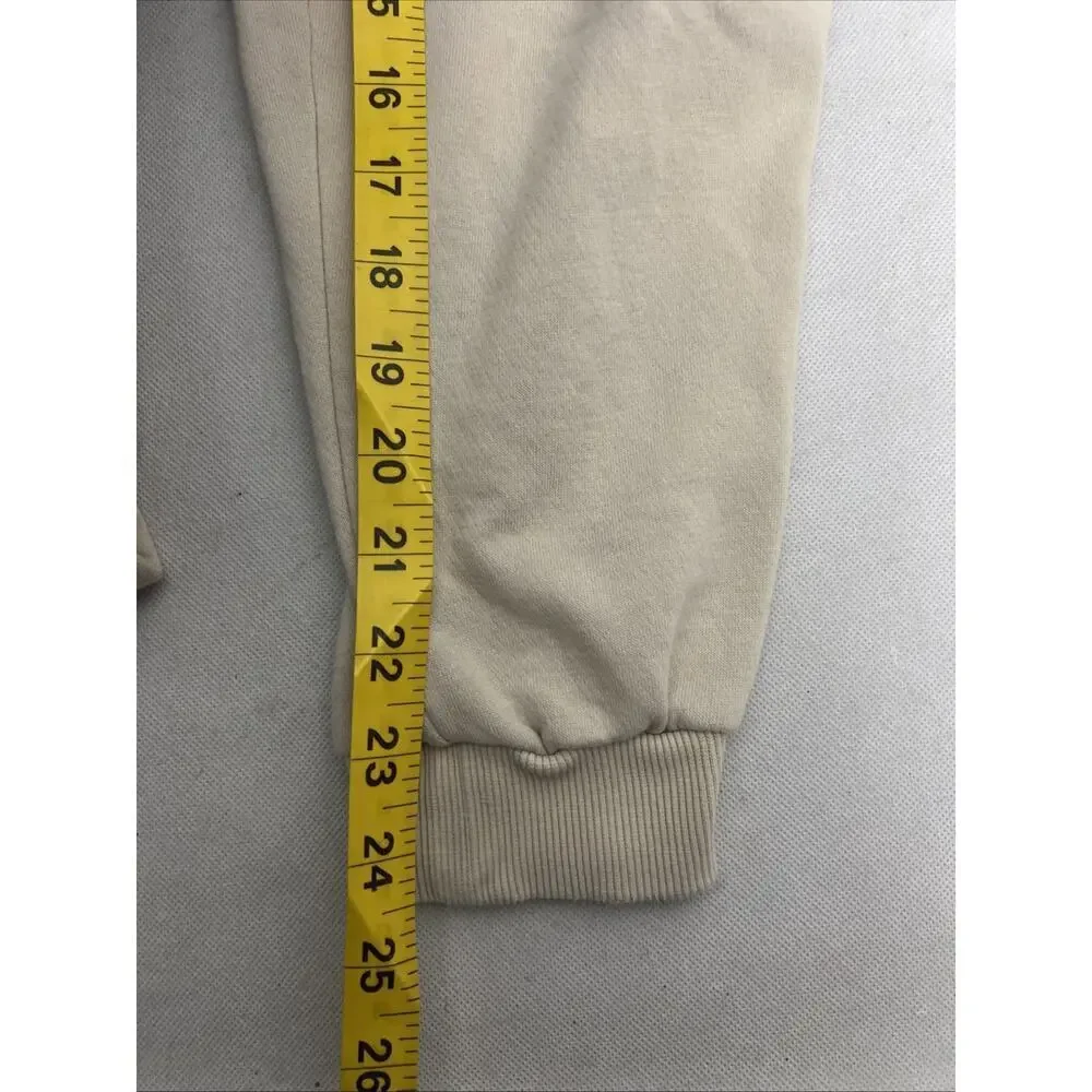 Nike Kids Cargo Jogger Sweatpants Tan Beige Fleece Logo Size L